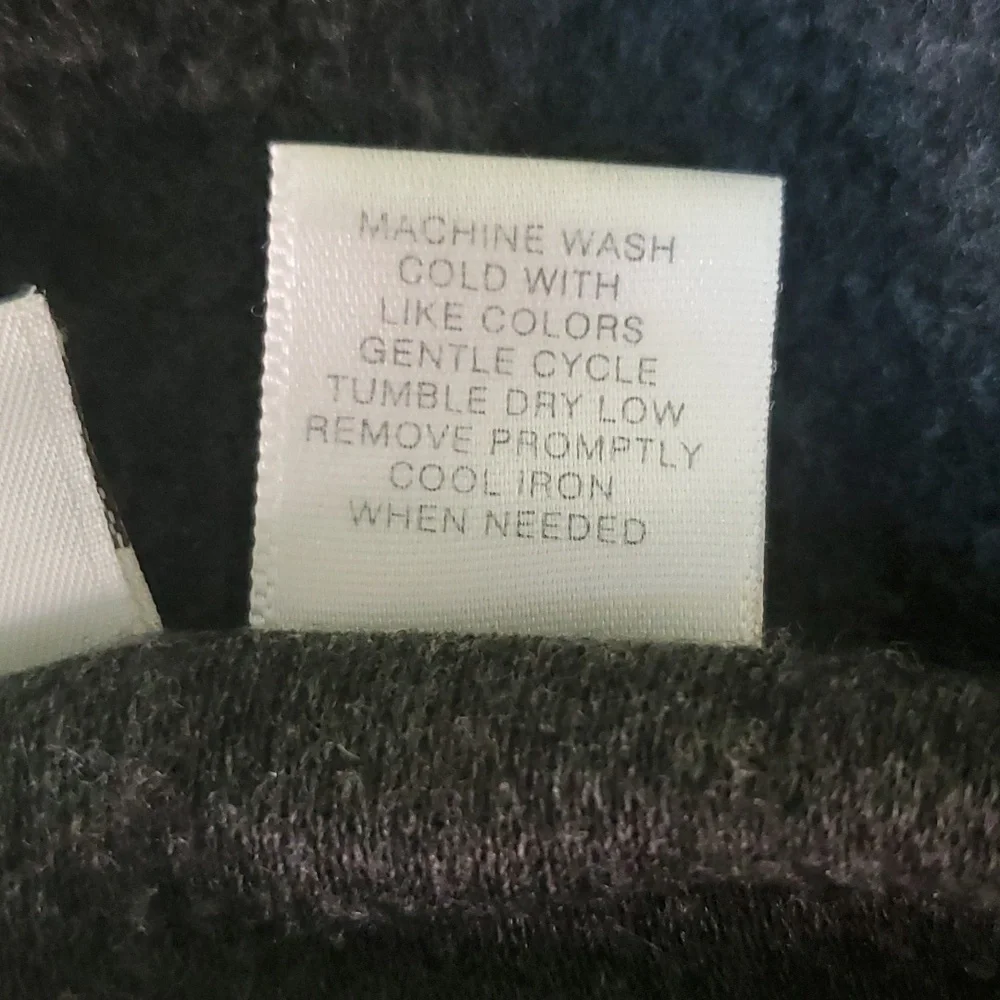 Xhilaration Cardigan Sweater Charcoal Gray SIZE XL - Picture 8 of 9